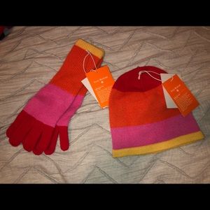 CASHMERE hat and gloves